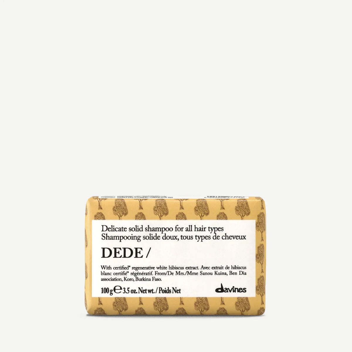 Davines: Essential Haircare: DEDE Solid Shampoo