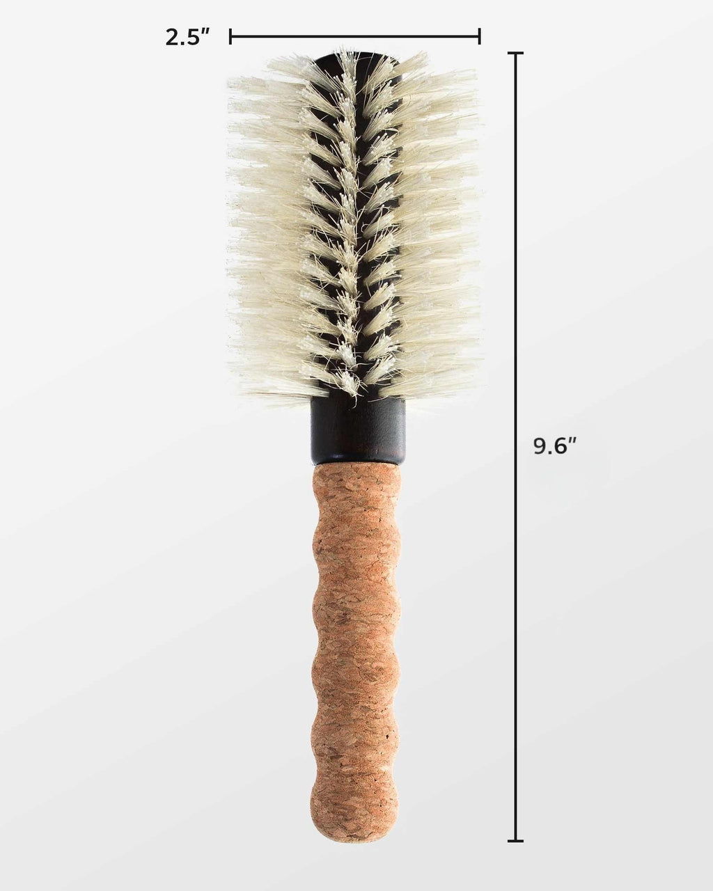 Dom Dom: Large Round Boar / Nylon Bristle Brush