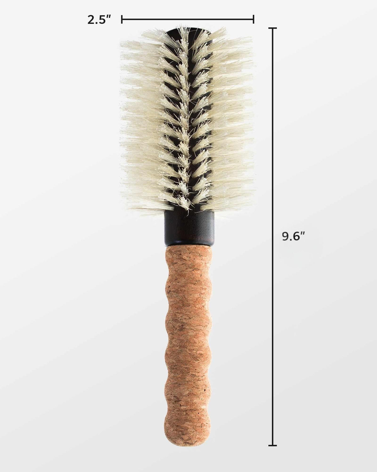 Dom Dom: Large Round Boar / Nylon Bristle Brush