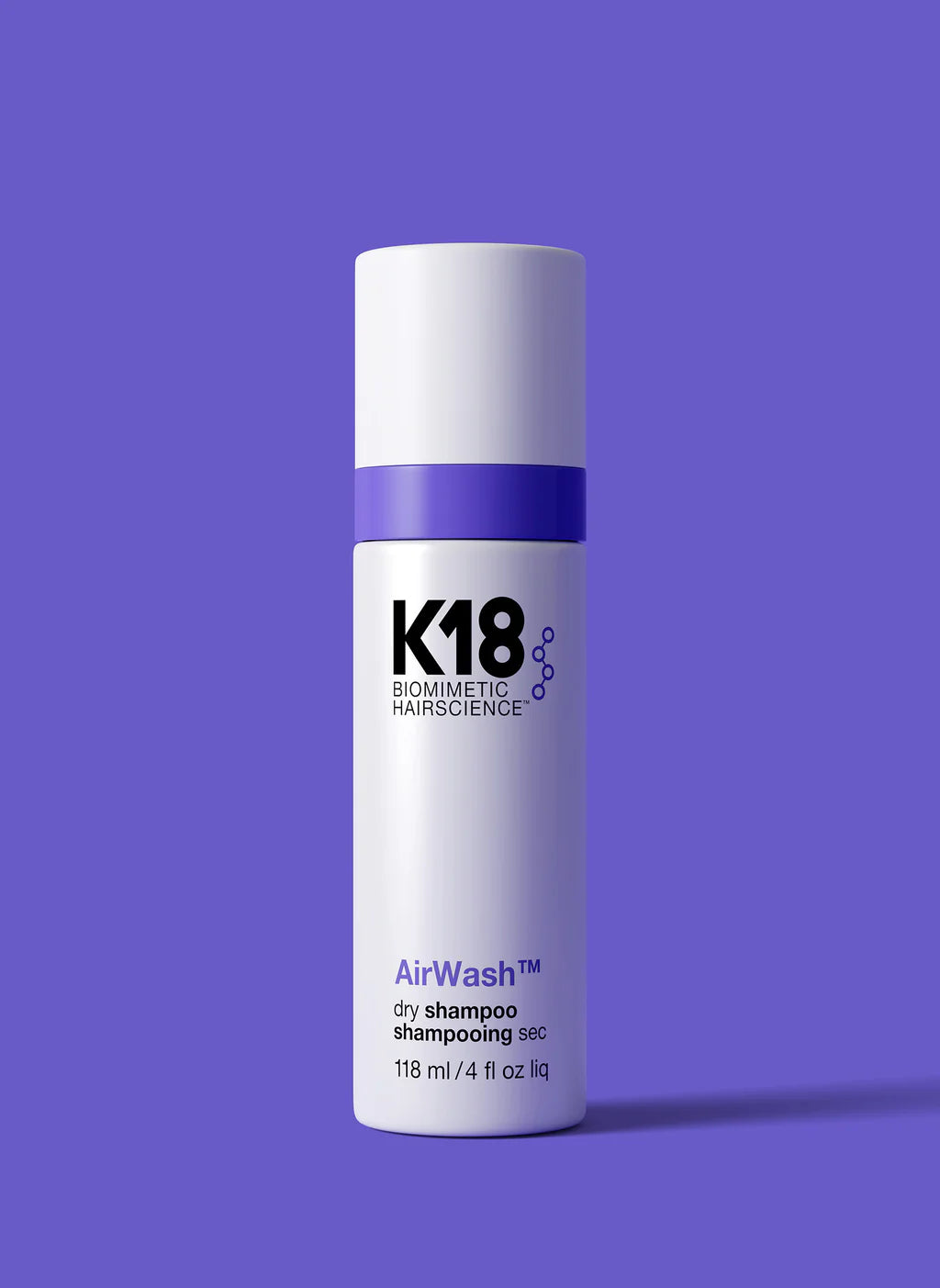 K18: AirWash™ dry shampoo