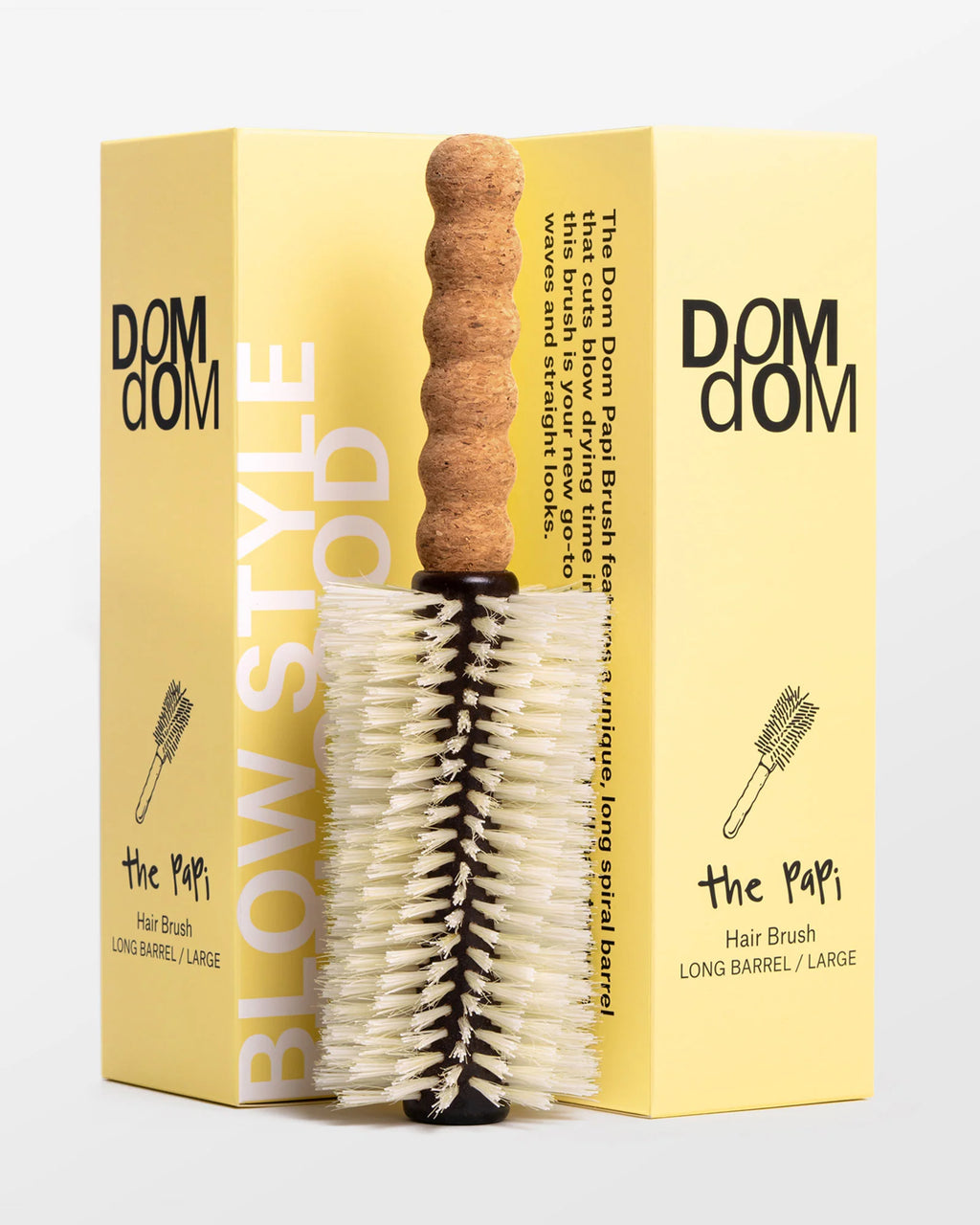 Dom Dom: The Big Papi Long Barrel Boar / Nylon Brush