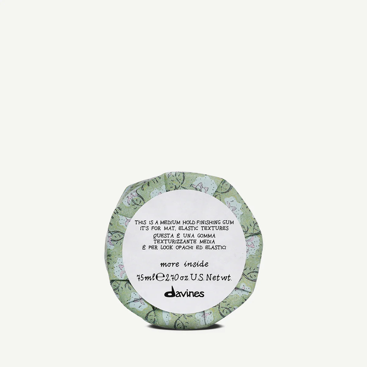Davines: More Inside: This Is A Medium Hold Finishing Gum