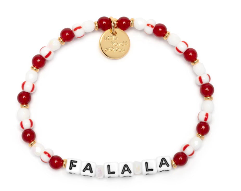 Little Words Project: Fa La La Bracelet