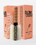 Dom Dom: Large Round Boar / Nylon Bristle Brush