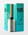 Dom Dom: Medium Round Boar / Nylon Bristle Brush