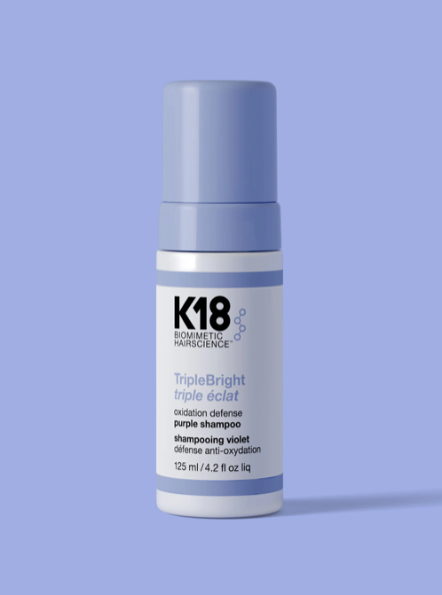 K18: Triple Bright Oxidation Defense Purple Shampoo